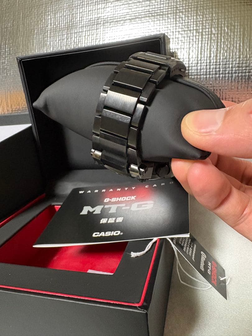 アツ　G-SHOCK MTG-B3000B-1AJF 電波ソーラー