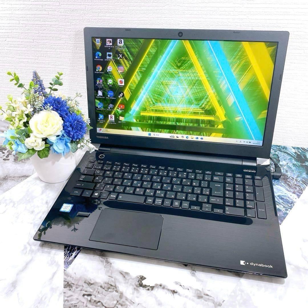 人気機種✨新品SSD✨カメラ・オフィス付✨薄型ノートパソコン Windows11