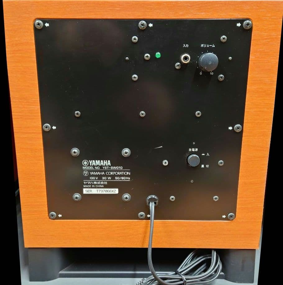■■【美品】YAMAHA YST-SW010 サブウーファー