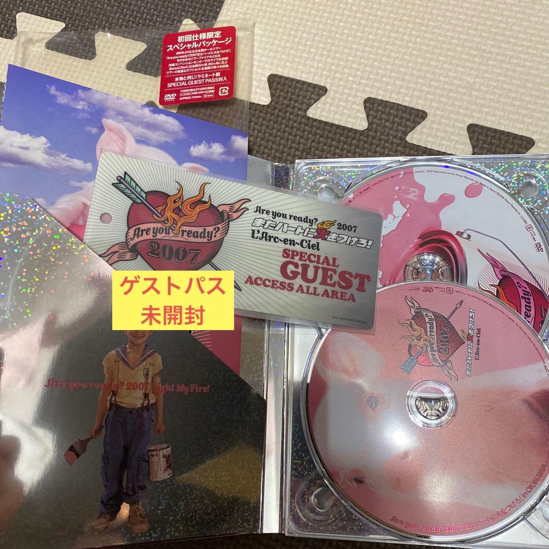 【L'Arc〜en〜Ciel】DVD 18枚セット　初期〜2008年頃まで