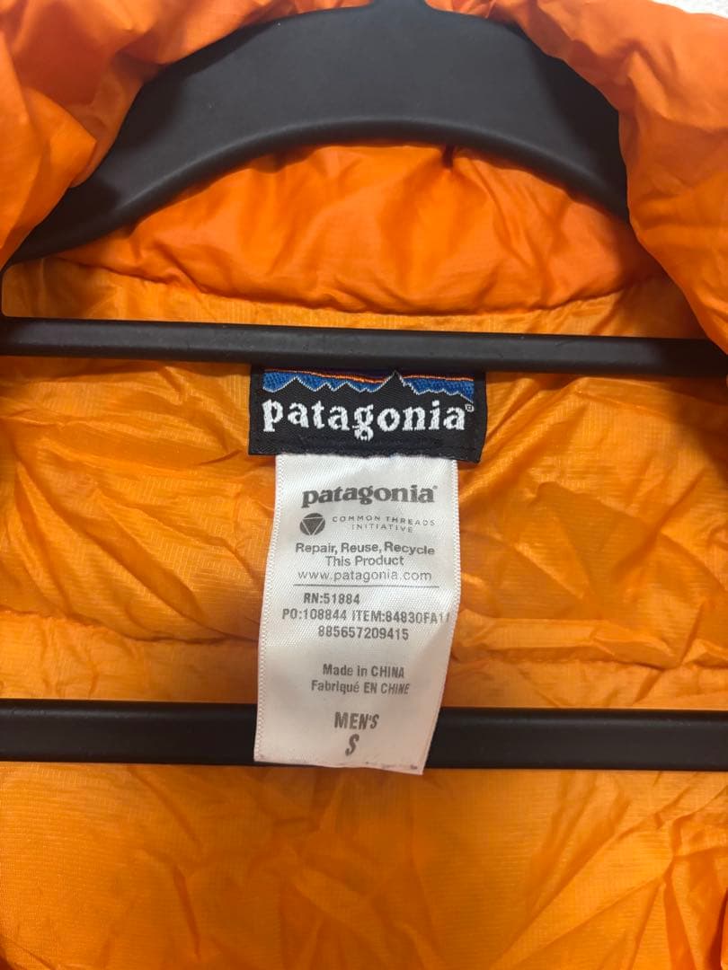 patagonia ダウンジャケット US Sサイズ