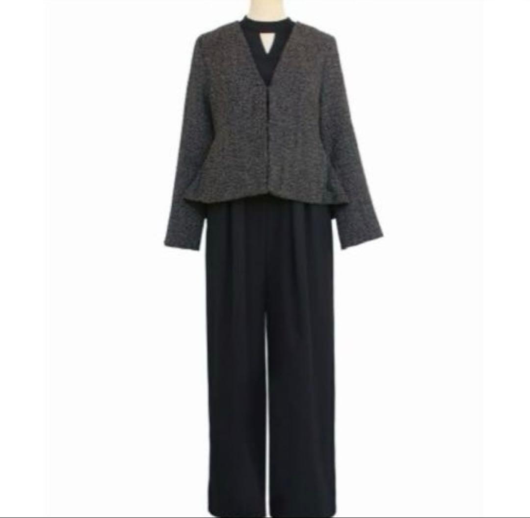 ルイルエブティック ノーカラージャケット＆オールインワンスーツ