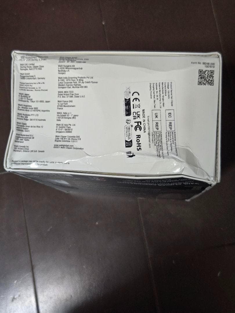 WAHL 5Star Vapor コードレスバリカン ウォール@=33k~6@