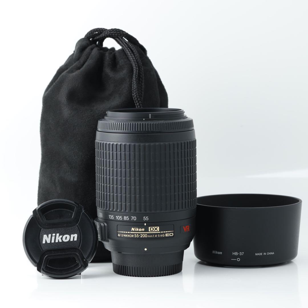 3157 ★AF-S 55-200★NIKONニコン★望遠ズームレンズ