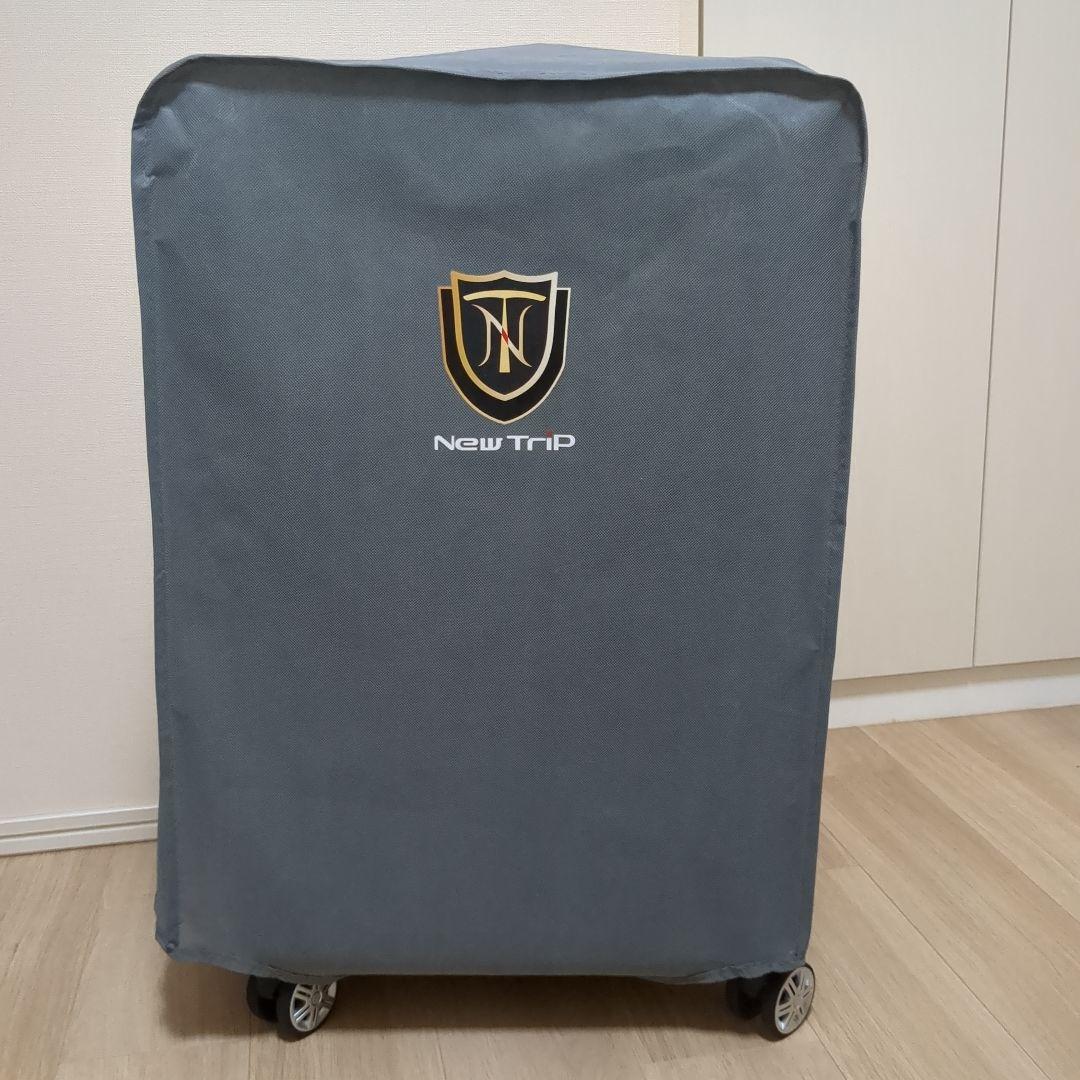 ピエール鈴木様　新品　New Tripスーツケース　グリーンL　95L 拡張機能