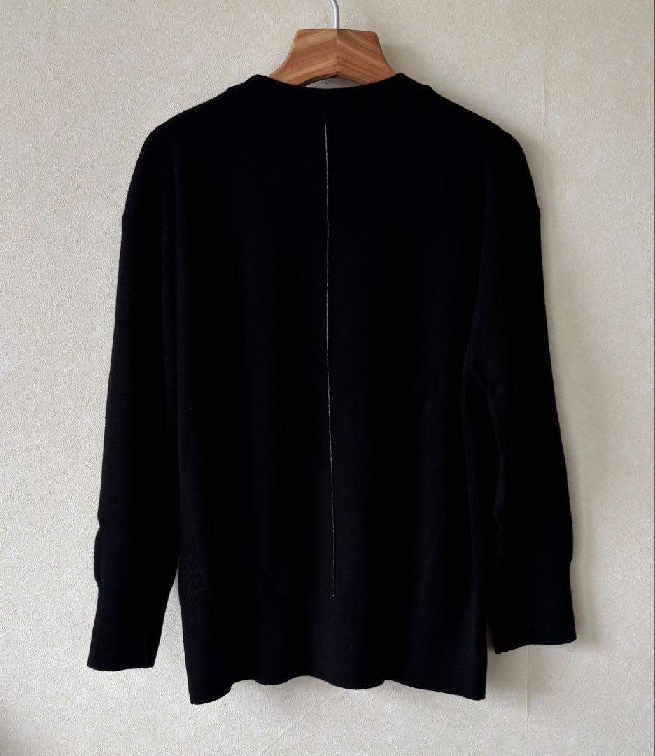 deresデレス13th back line crew neck sweater