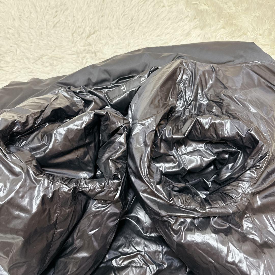 UNIQLO +j ハイブリッドダウンジャケット ブラック XXL ボリューム