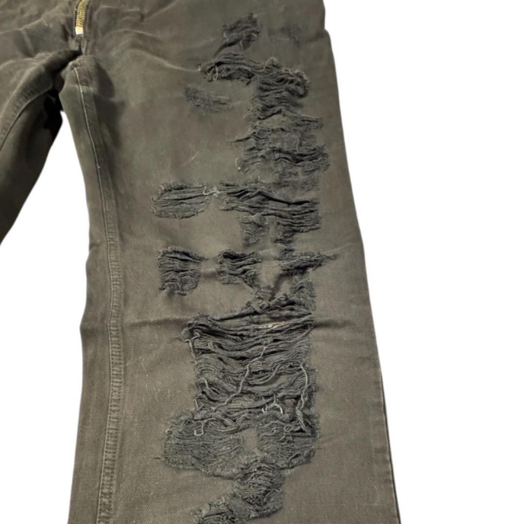 希少　ドルガバ　D&G クラッシュデニム　ダメージ　ロゴ　54 y2k