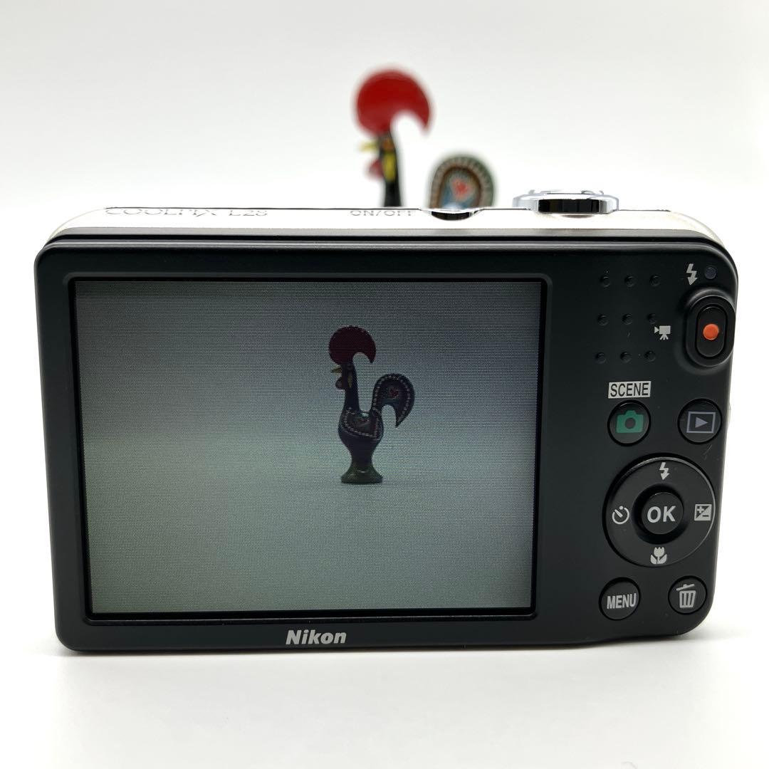 美品 Nikon ニコン COOLPIX クールピクス L28 単三電池使用