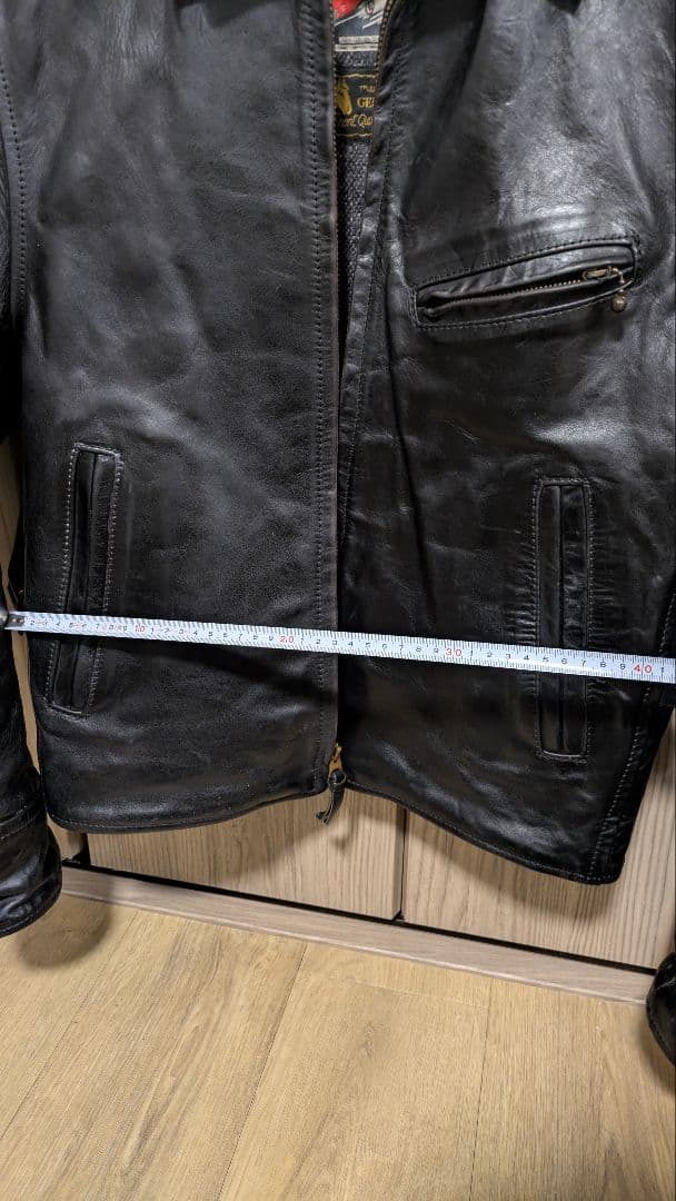 エアロレザー 革ジャン 本革 ホースハイド ステアハイド ライダース