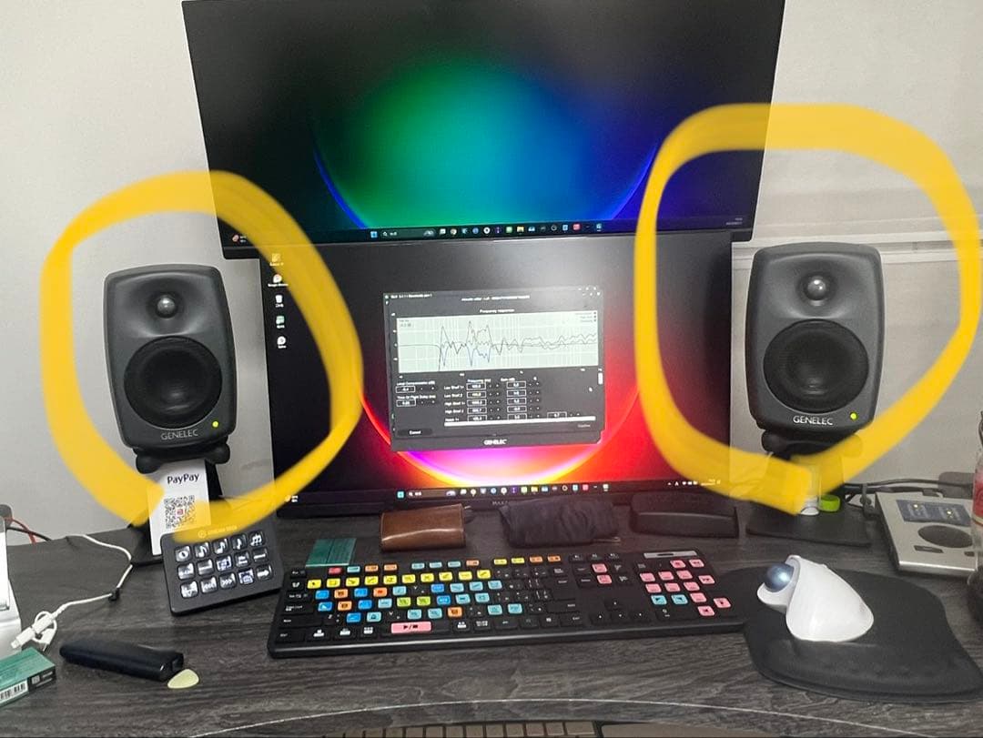 スピーカー・ウーファー genelec 8320APM GLM studio