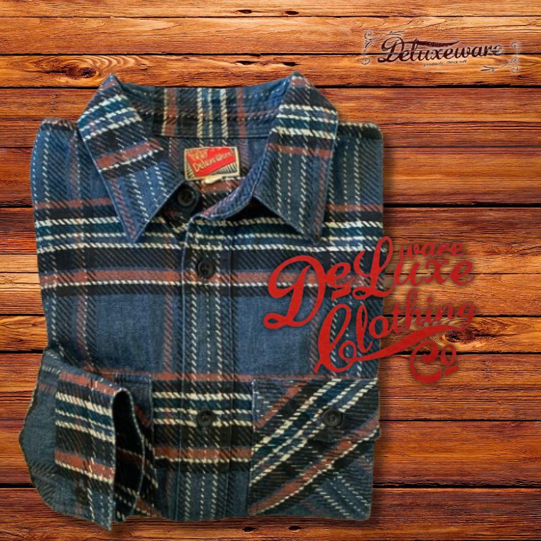 『超レア◎』Deluxeware(デラックスウエア)復刻デニムシャツ7650-A