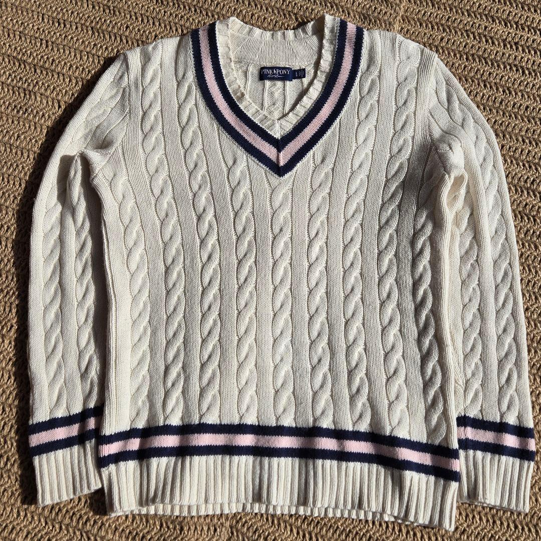 さとし　ラルフローレン PINKPONY ピンクポニー チルデンニット