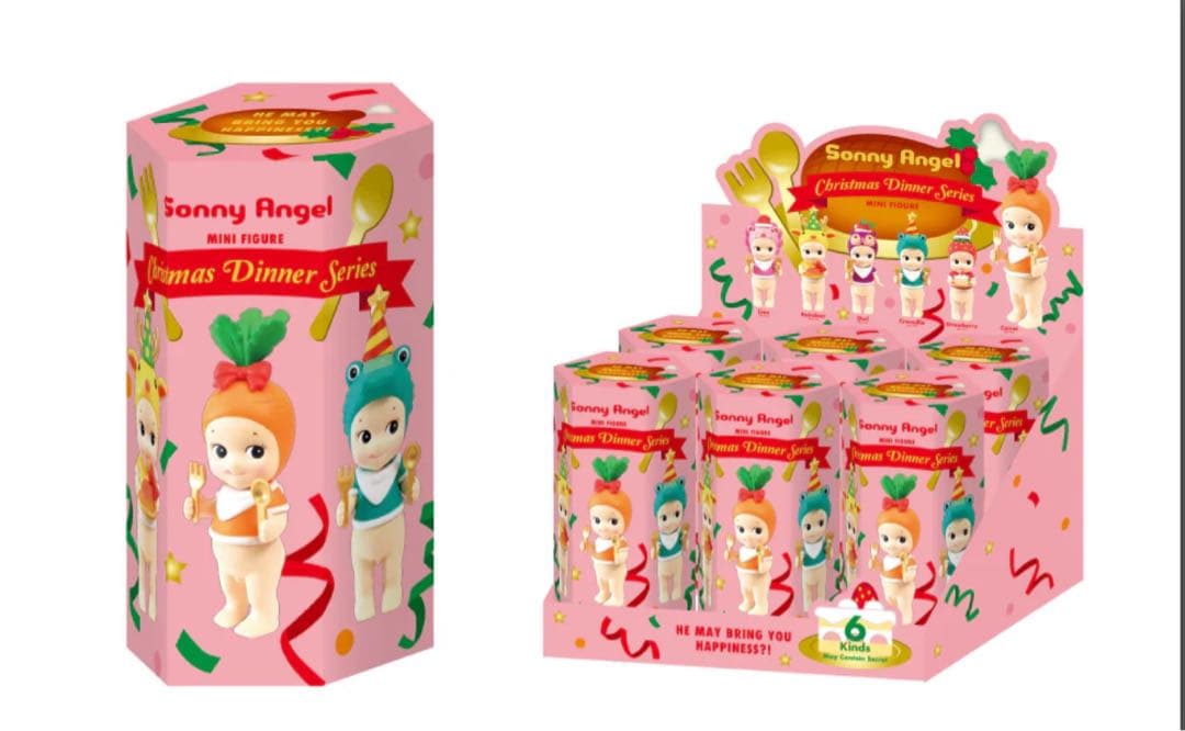 Sonny Angel クリスマスディナーシリーズ1BOX 6個　新品未開封