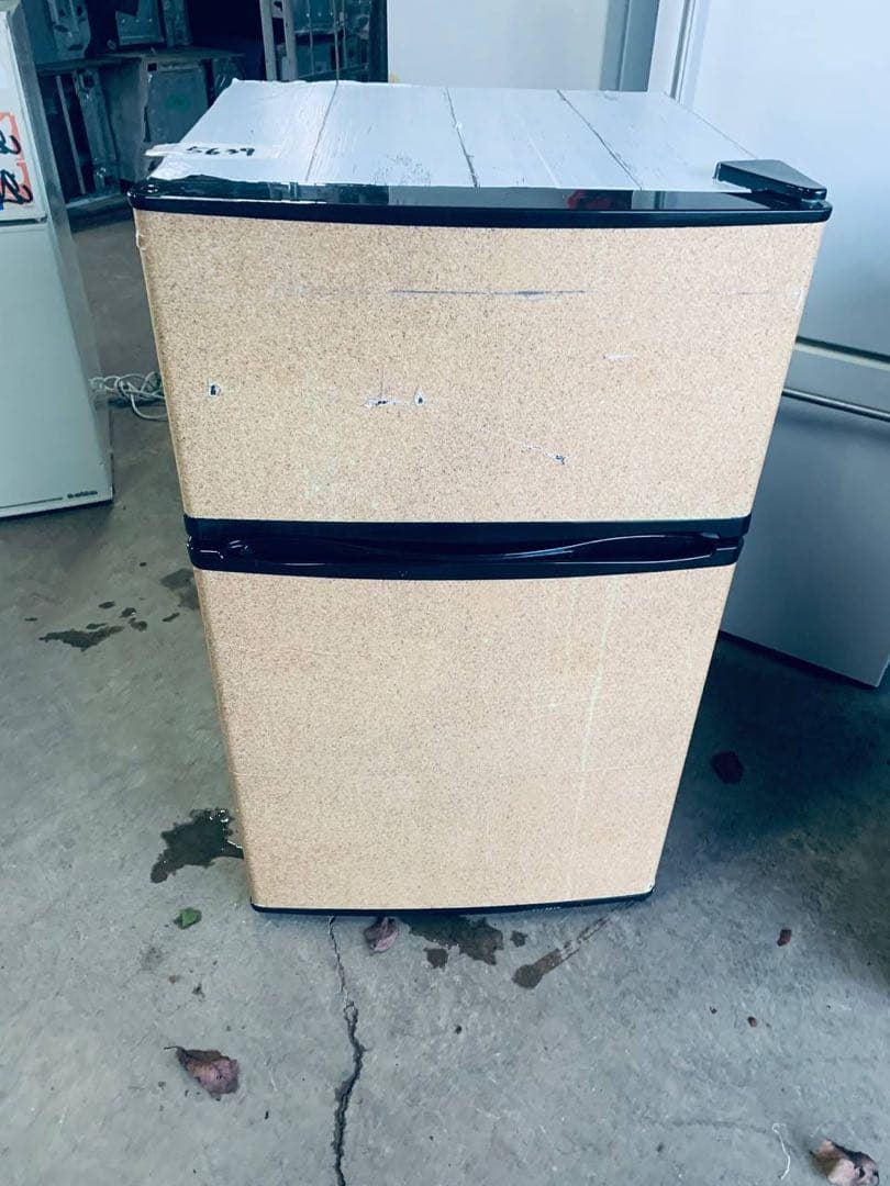 ♻️送料設置無料　maxzen 2ドア冷凍冷蔵庫JR090ML01GM