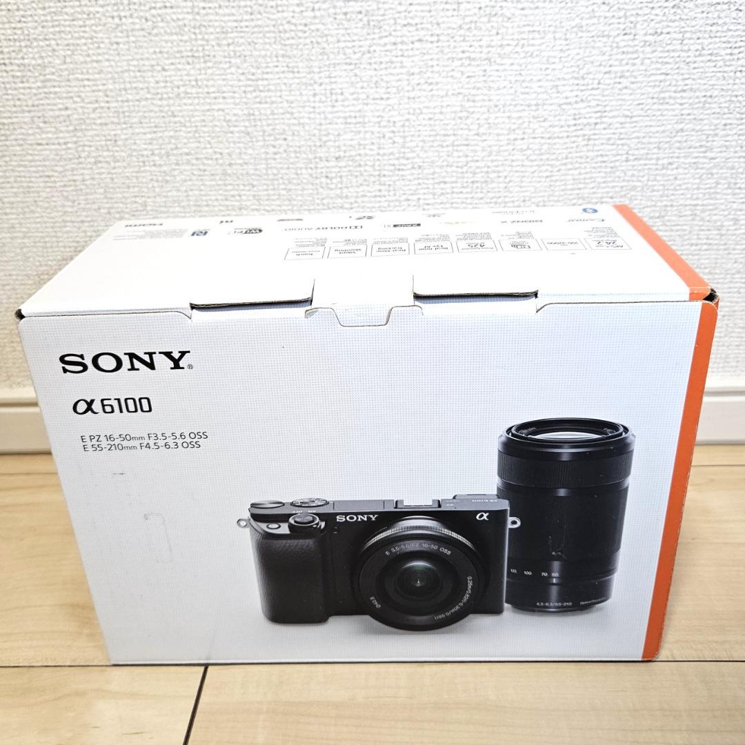ILCE-6100Y 新品級 保証有 未使用 SONY α6100 ダブルズーム