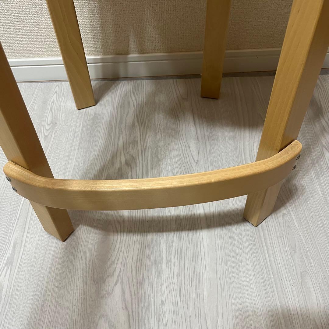 ②artek アルテック ハイチェア K65 ナチュラル　美品