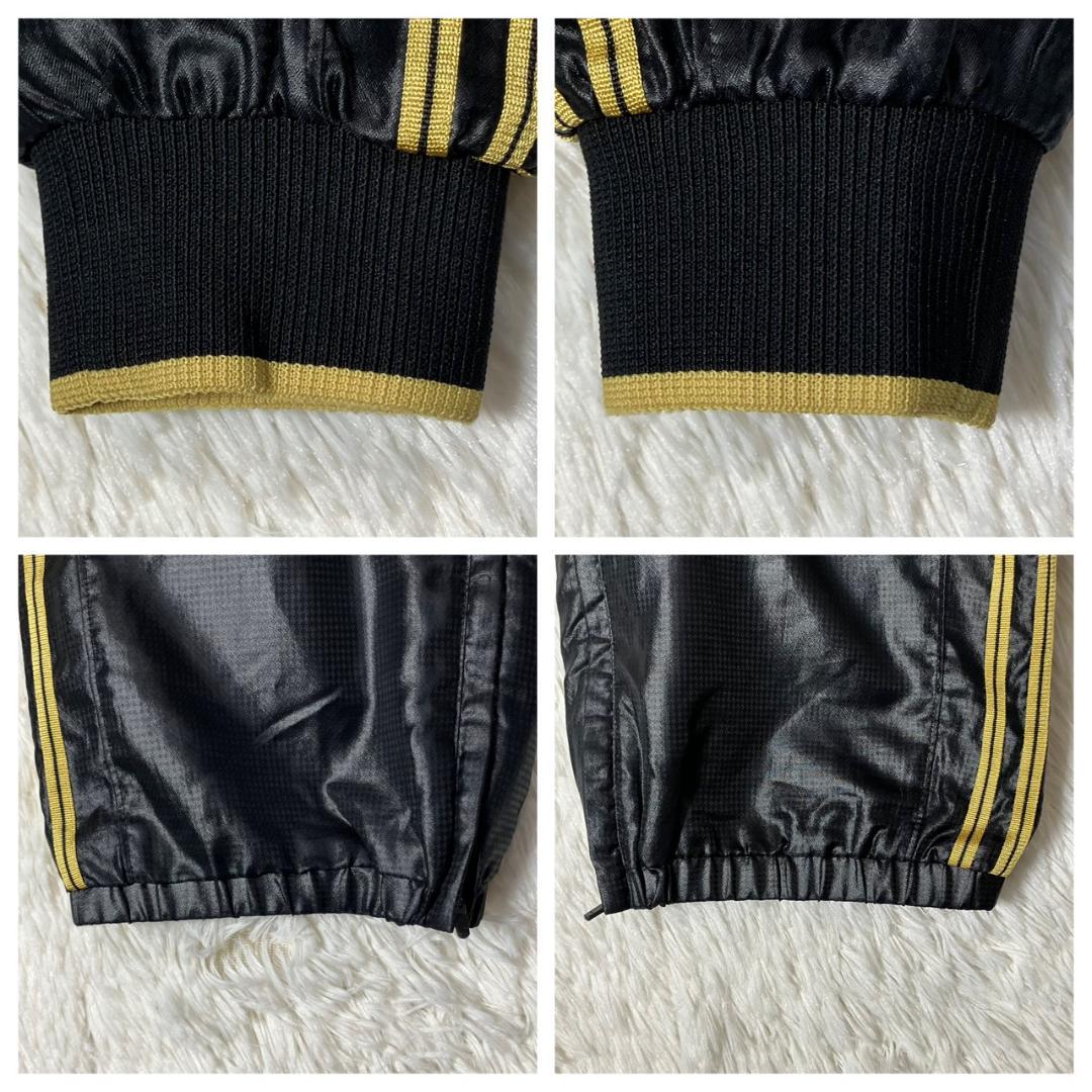 美品 アディダス セットアップジャージ 上下 ジャケット パンツ 3本ライン L