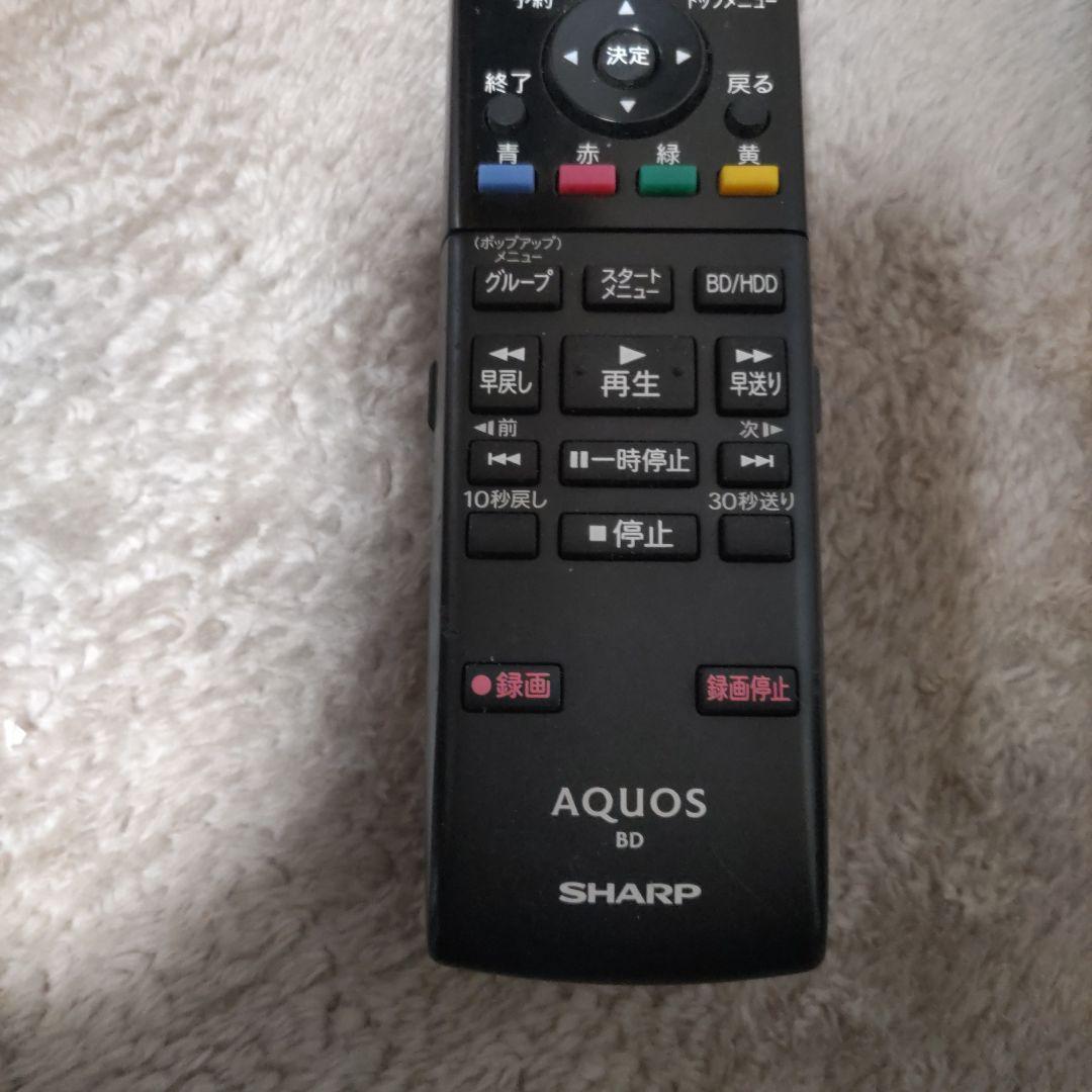 SHARP AQUOS ブルーレイレコーダー　BD−NW1200 　動作確認済