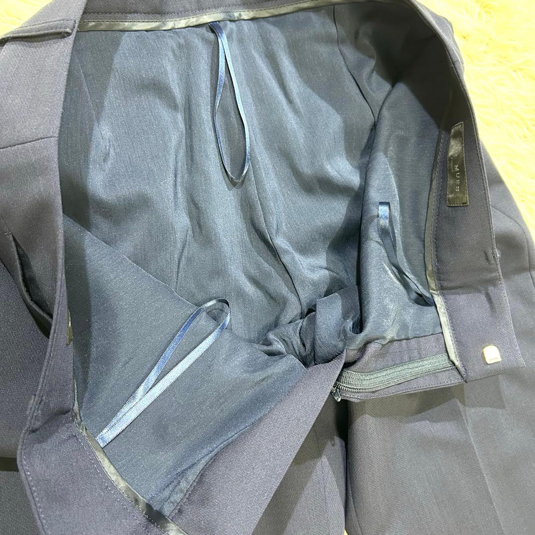 【未使用タグ付♡大きいサイズ2XL】AOKI スーツ3点セット 春夏　ネイビー