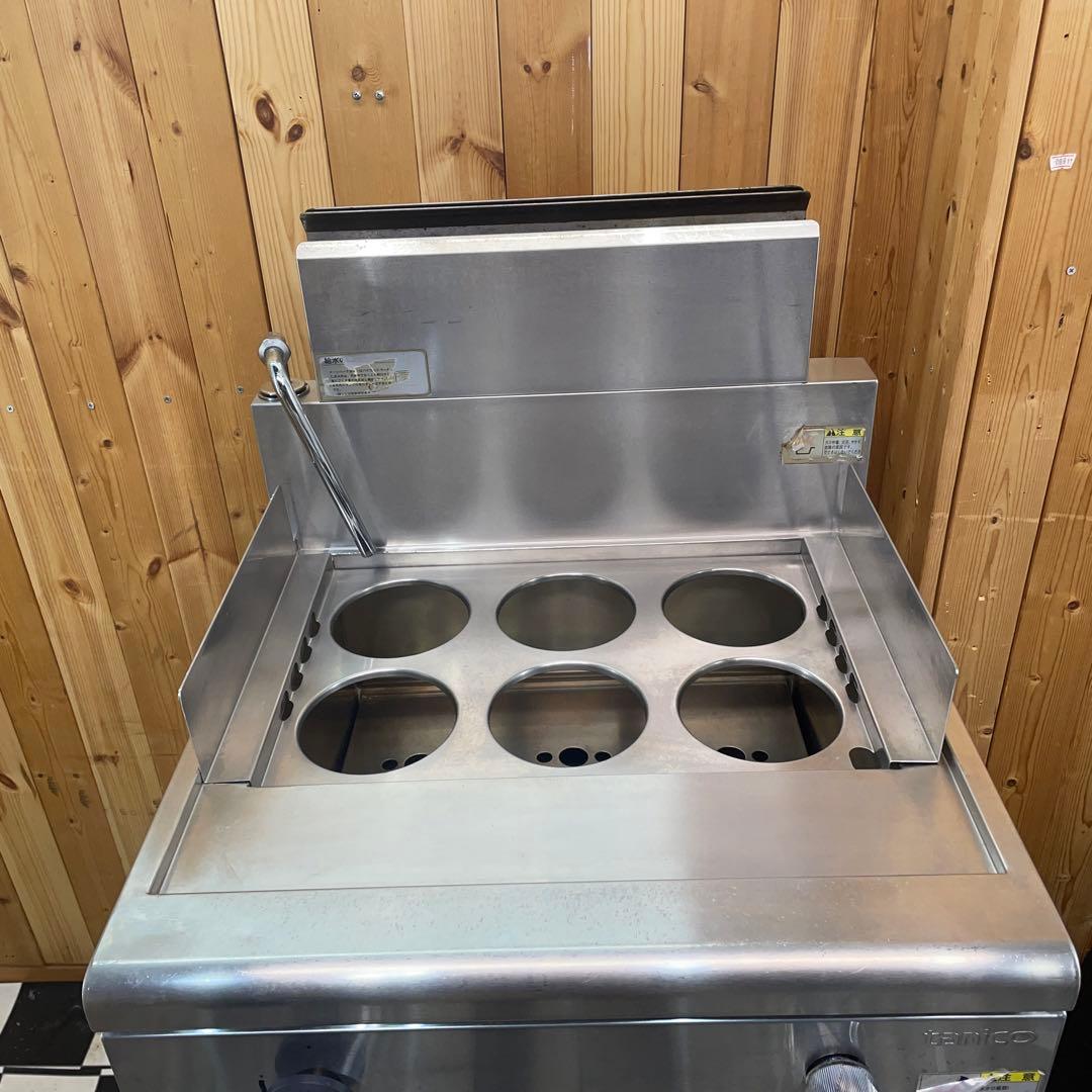 【岐阜市直接引き取り限定】タニコー　6口ゆで麺機　TGUS-60　2018年製