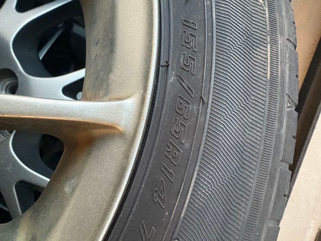 ハイゼット、エブリイ等に14インチアルミホイール