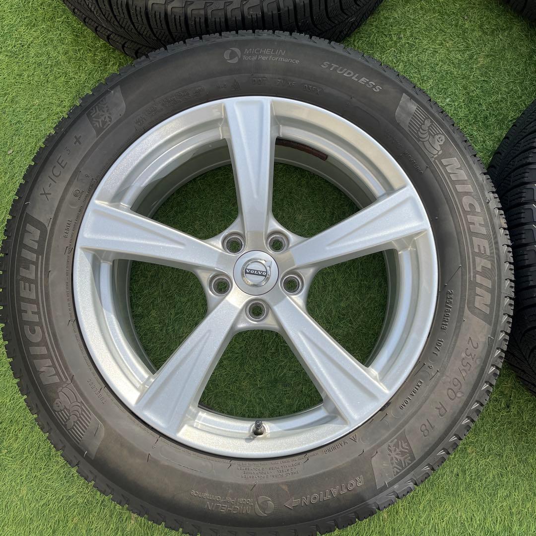 ボルボXC90 235/60/18スタッドレスタイヤホイールセット