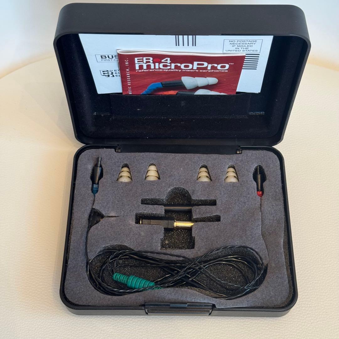 ETYMOTIC RESEARCH ER4P 赤青モデル 中古品 イヤホン