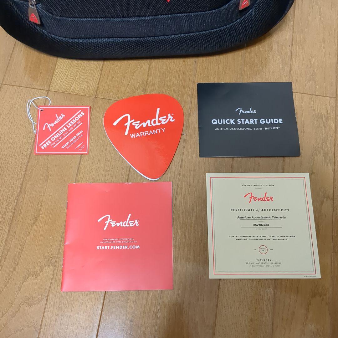 American Acoustasonic Telecaster おまけ多数