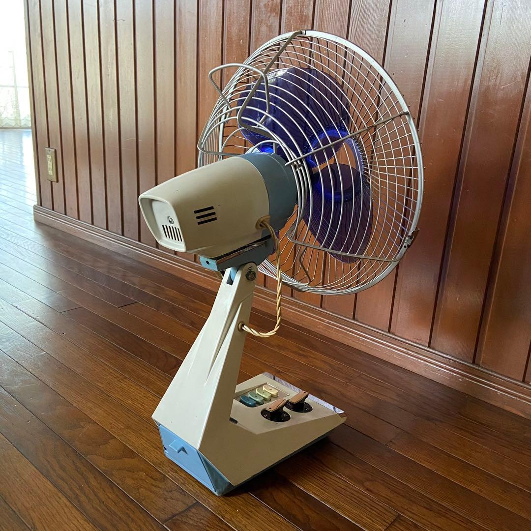 昭和レトロ　扇風機　三菱　ビンテージ　卓上扇