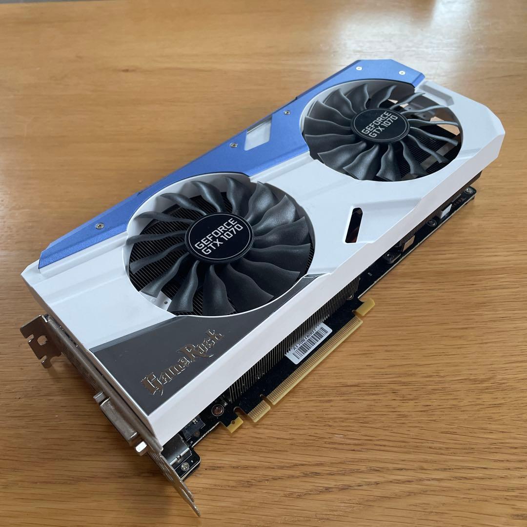 矢*谷様 GeForce GTX 1070 Game Rock PALIT