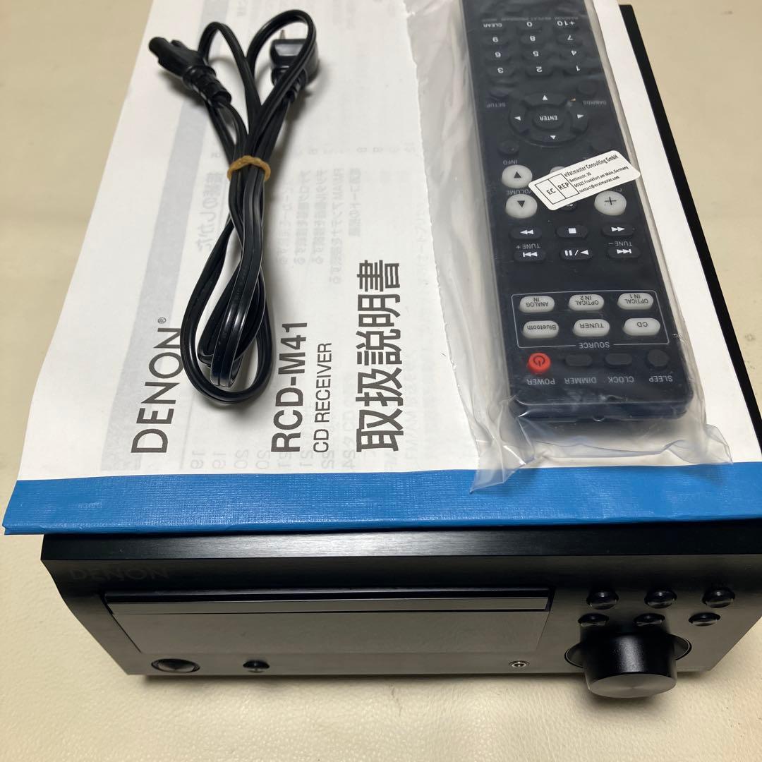 DENON CD-RECEIVER RCD-M41K 整備動作品 2018年製