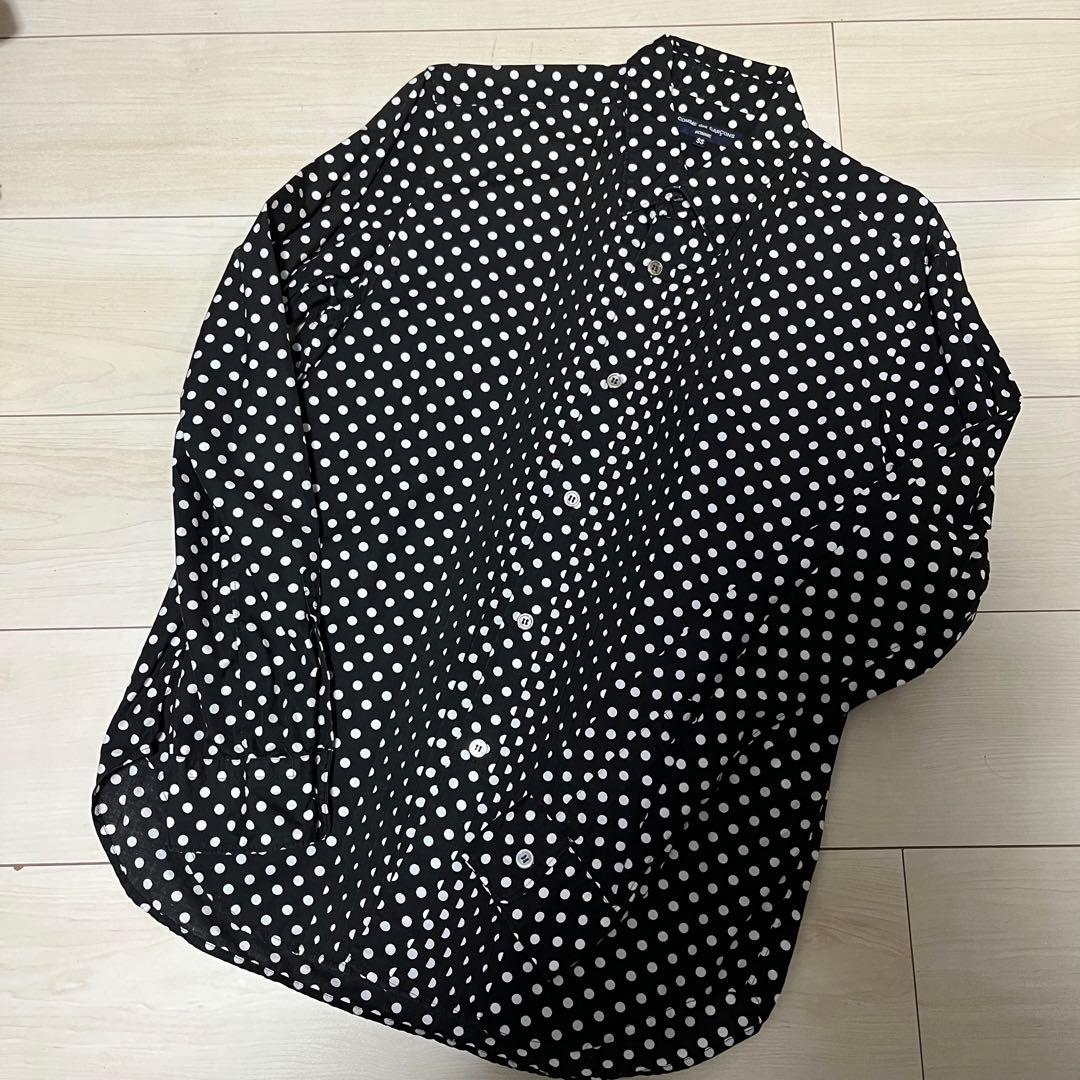 最終値下げ　COMME des GARCONS HOMME ドット シャツ