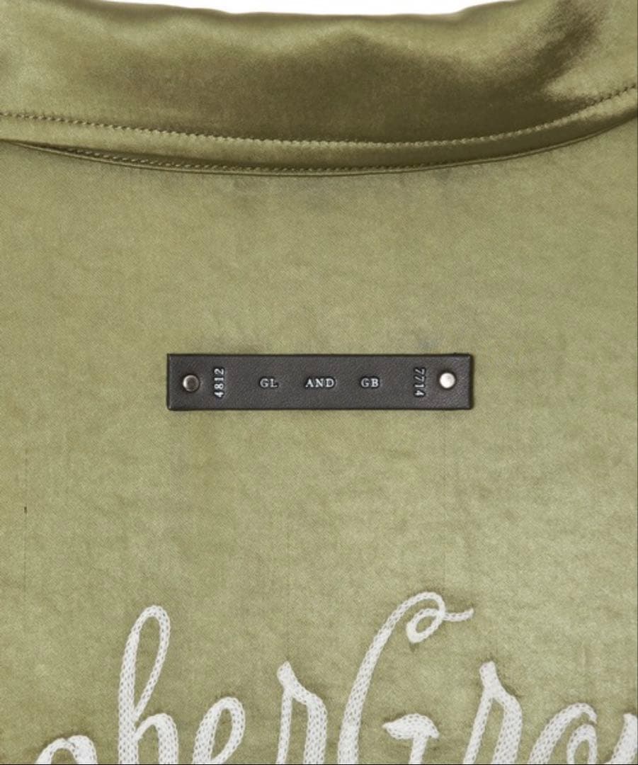 THE CRIMIE サイズLチェーンステッチ刺繍ブルゾン クライミー