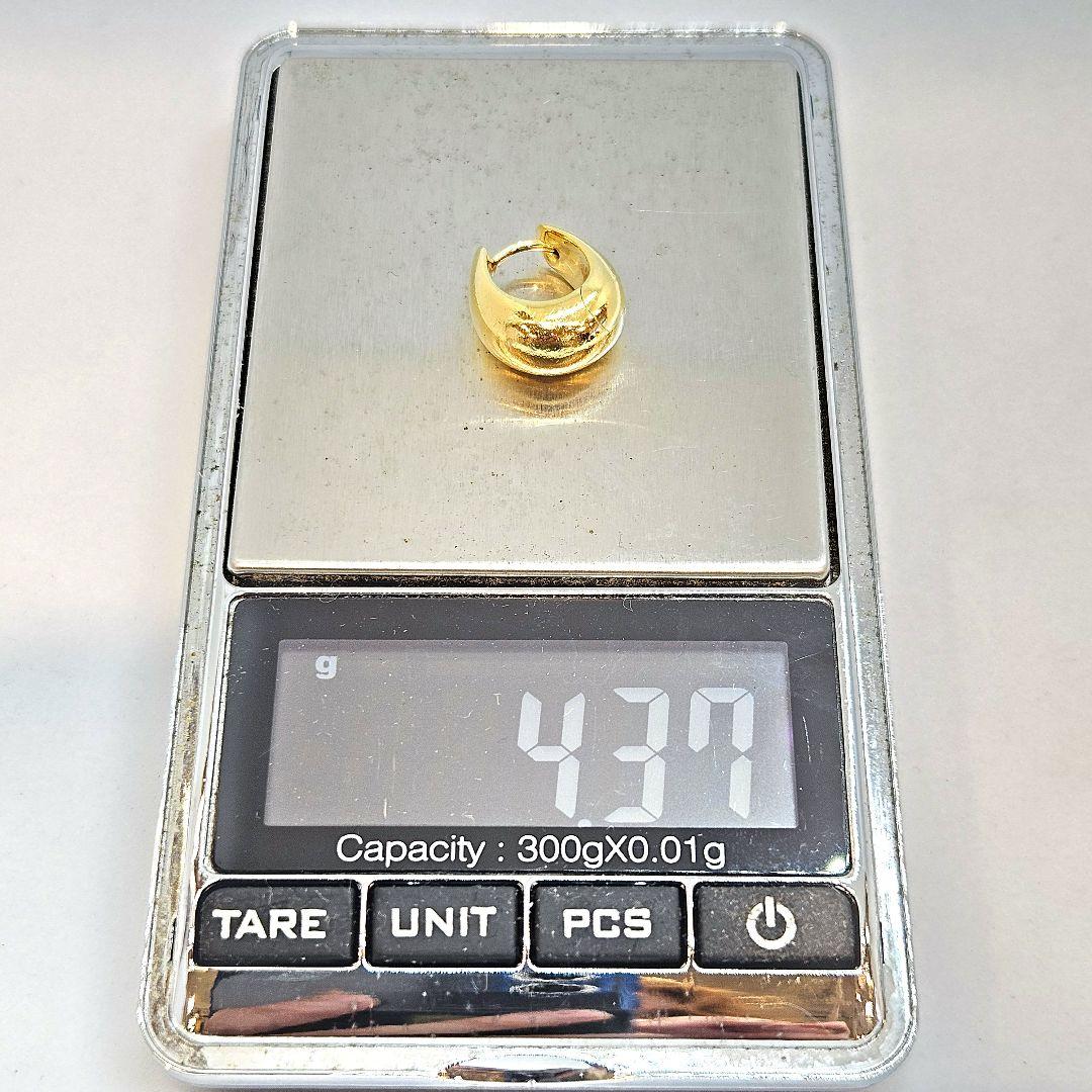 TOM WOOD トムウッド アイスフープピアス　925 ゴールドカラー 片耳