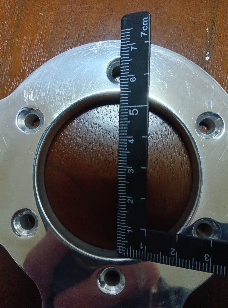 ビレット風　カスタム　ステアリングホイール　ハンドル