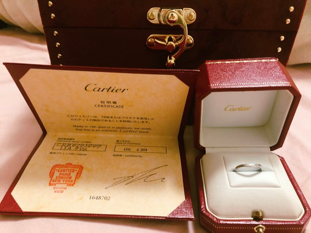 Cartierバレリーナ3Pダイヤモンド保証書付✳︎私的刻印なし美品47