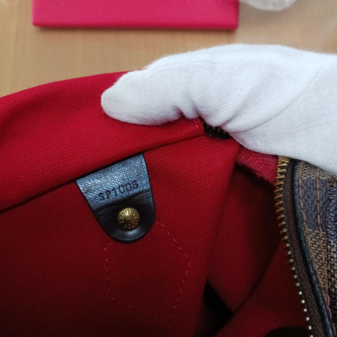 美品LOUIS VUITTON ダミエスピーディー25SP1008