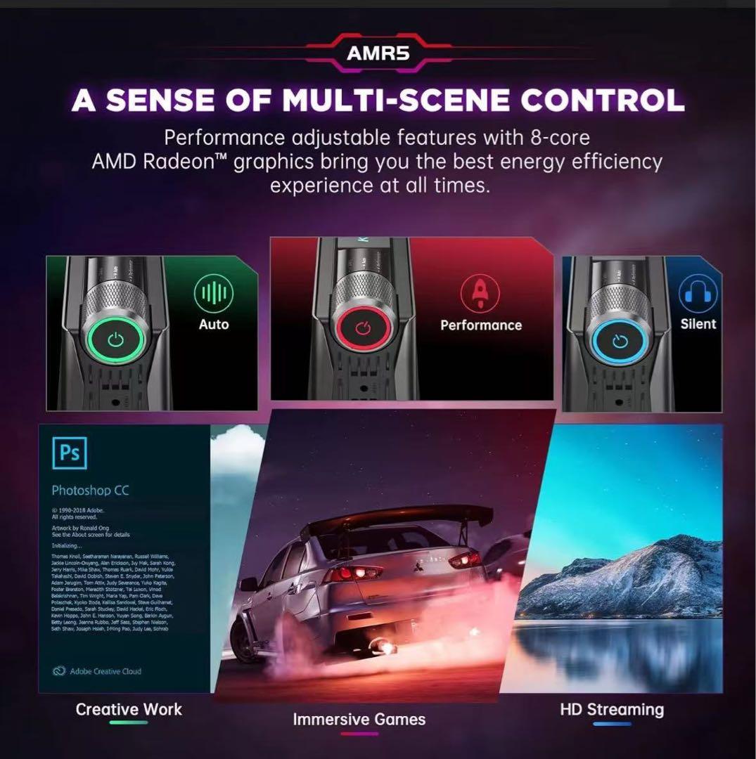 【メモリ16GB SSD512GB】ミニpc AMD Ryzen7 5800U