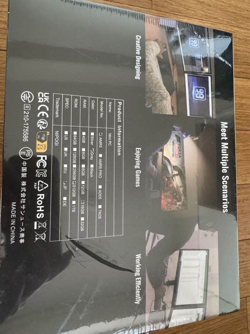 【メモリ16GB SSD512GB】ミニpc AMD Ryzen7 5800U