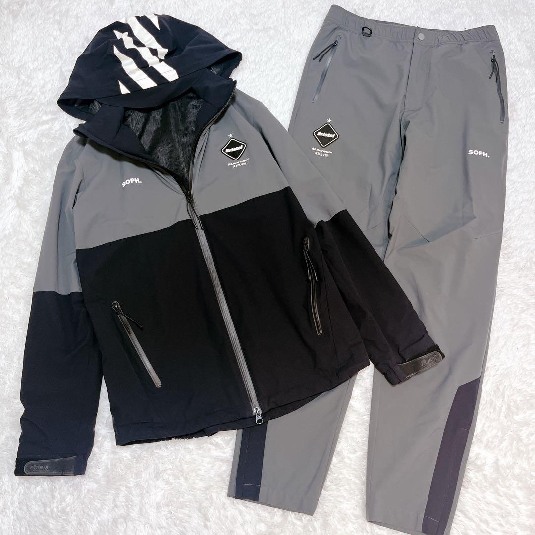 【美品】F.C.R.B. WARM UP JACKET PANTS セット S