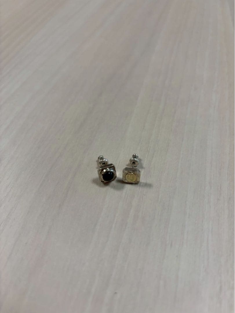 DAIZEN ストーンピアス オニキス 金（耳）ポイント