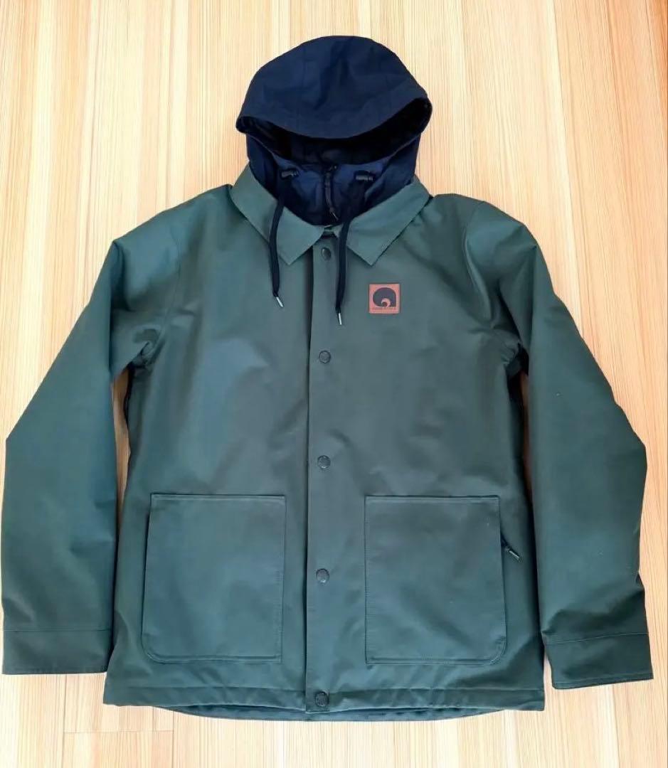 AIRBLASTER ジャケット メンズL カーハート グリーン スノボウェア