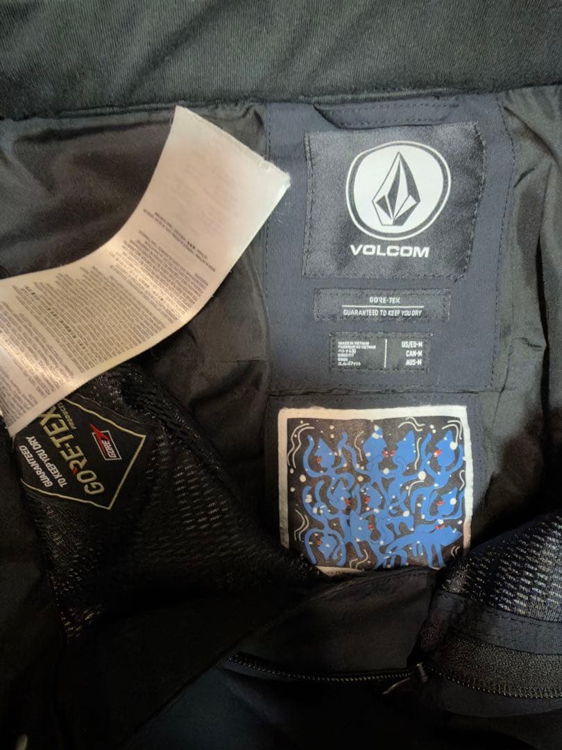 【マグロ】ボルコム ウェアLONGO GORE-TEX 上下セット。