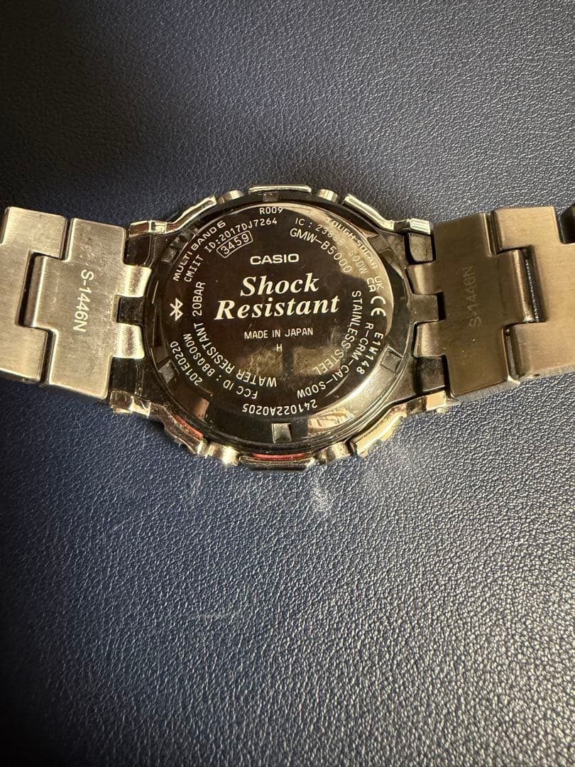 CACIO G-Shock GMW-B5000D-1JF フルメタル