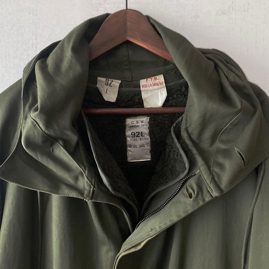 60s　フランス軍　M64　フィールドパーカー　 モッズコート　ライナー付