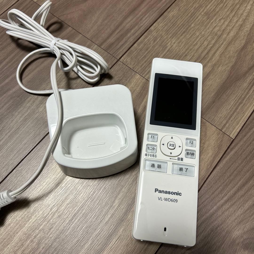VL-WD609 パナソニック　ドアホン用　ワイヤレスモニター　子機のみ