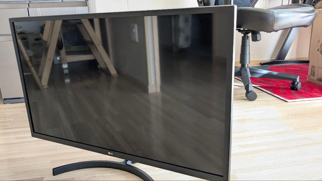 大画面 モニター 高解像度LG 32MN50W-B 31.5型 美品 モニター