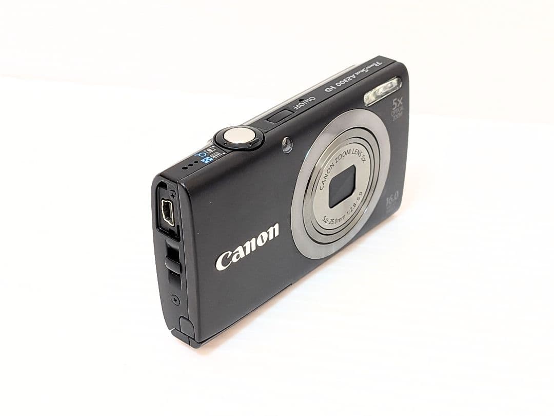 Canon PowerShot A2300 ブラック デジカメ コンデジ