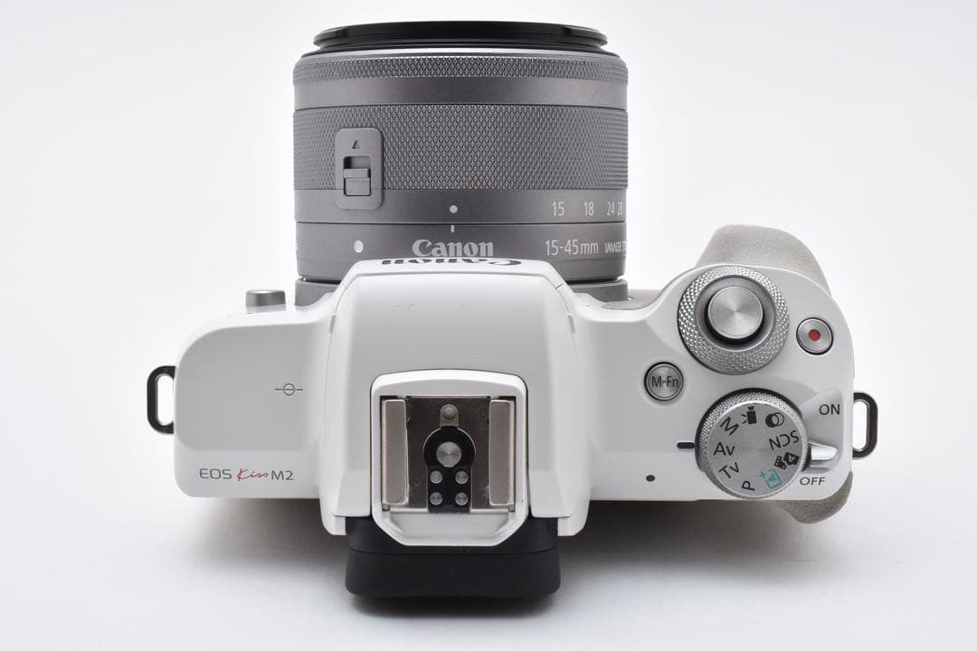 【美品】CANON EOS KISS M2 EF-M15-45mm IS STM